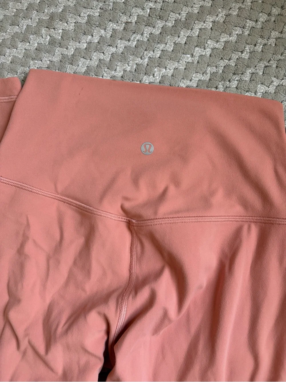 lululemon athletica Coral Peach High-Rise Athletic leggings